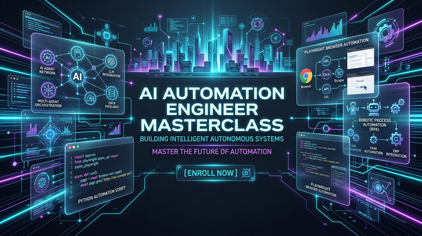 AI & Automation Engineer — Phase-Wise Training Roadmap
